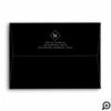 Black & White Stylish, Trendy Geometric Pattern Envelope