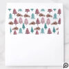 Red & Green Old Truck Christmas Tree Delivery Envelope Liner