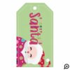 Secret Santa Illustrative Colourful Christmas Gift Tags
