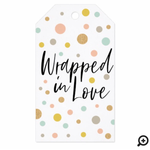 Colourful Polka Dots & Stripes | Wrapped In Love Gift Tags