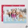 Let it Snow | Reindeer, Polar Bear, Penguin & Fox Holiday Card