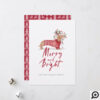 Merry & Bright | Dachshund Christmas Sweater Holiday Card