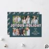 Joyous Holiday | Red, Gold & Green Multiple Holiday Photo