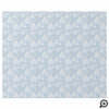 Baby It's Cold Outside Blue Winter Christmas Scene Wrapping Paper