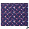 Red Cardinal Birds & Holiday Foliage Christmas Wrapping Paper