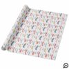 Cute Colourful Festive Christmas Stockings Hanging Wrapping Paper