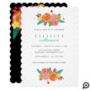 Wildflower Watercolor Floral Baby Shower Invite