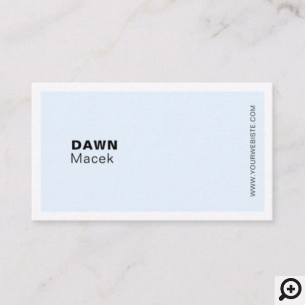 Simple, Modern, Minimal & Trendy Business Card