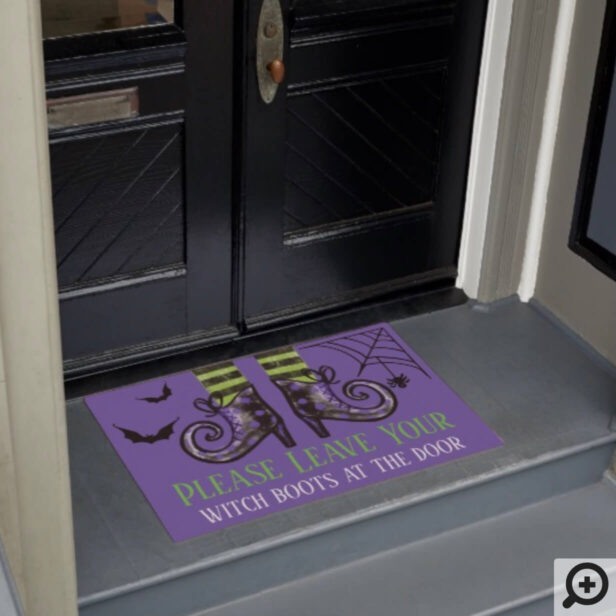 Please Leave Your Witch Boots At The Door Doormat