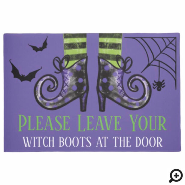 Please Leave Your Witch Boots At The Door Doormat