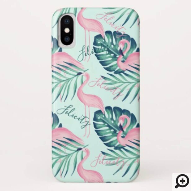 Bohemian Bird With Chic Floral Botanical Patterns Case-Mate iPhone Case