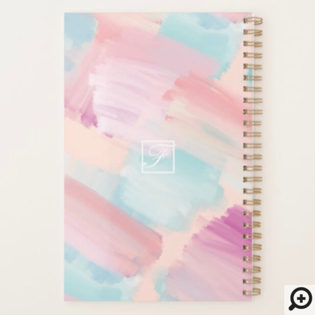 BE-YOU-TIFUL Year | Watercolor Brush Paint Stroke Planner