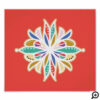 Decorative Ornate Floral Mandala Lotus Poster