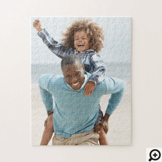 Custom Full Photo Family Memory Jigsaw Puzzle