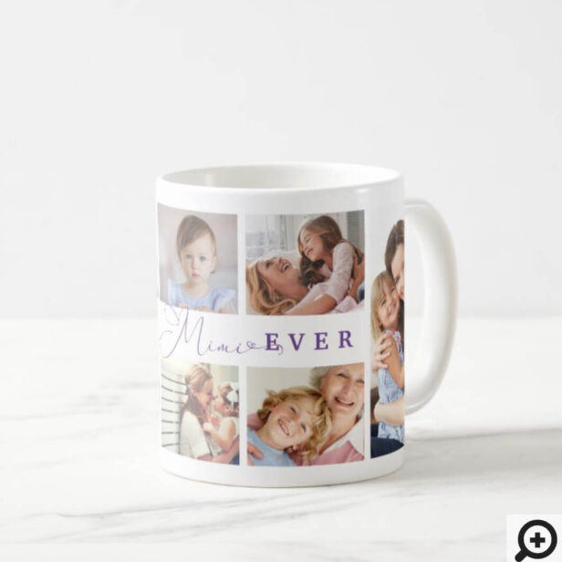 Gift For Best Mini Ever Family Photo Collage Coffee Mug