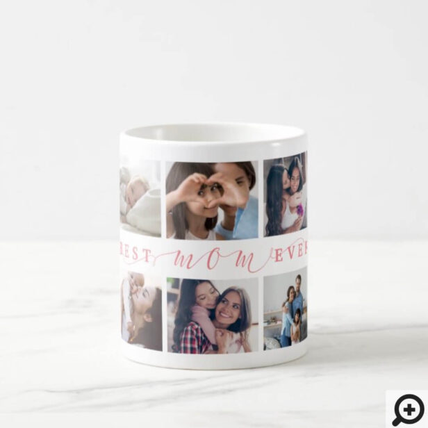 Gift For Best Mom Ever Family Photo Collage Coffee Mug