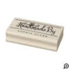 Handmade Handcrafted Ribbon & Sewing Tailor Rubber Stamp
