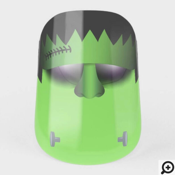 Spooky Frankenstein Monster Character Halloween Face Shield