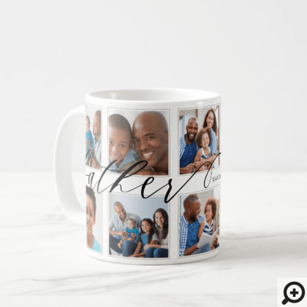 Gift for Father | Father's Day Photo Collage Coffee Mug