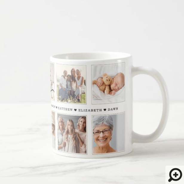 Gift for Mama | Grandchildren Photo Collage Coffee Mug