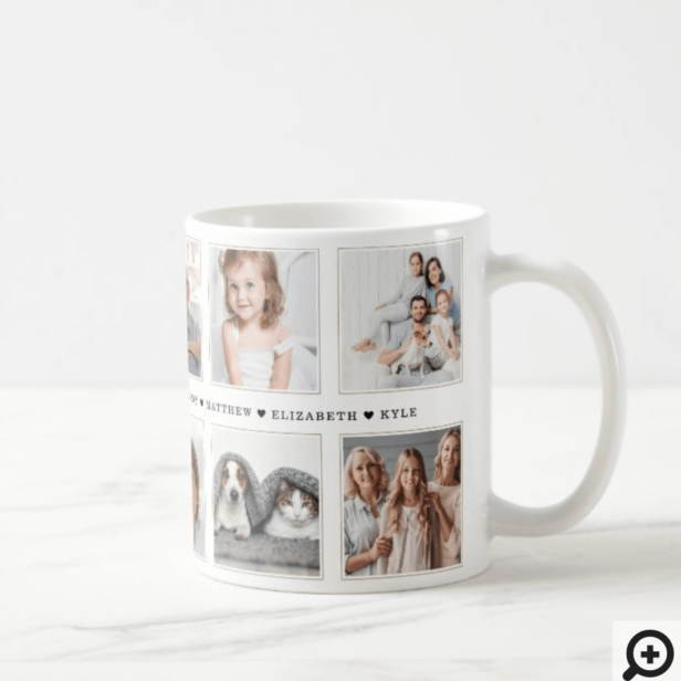 Gift for Opa | Grandchildren Photo Collage Coffee Mug