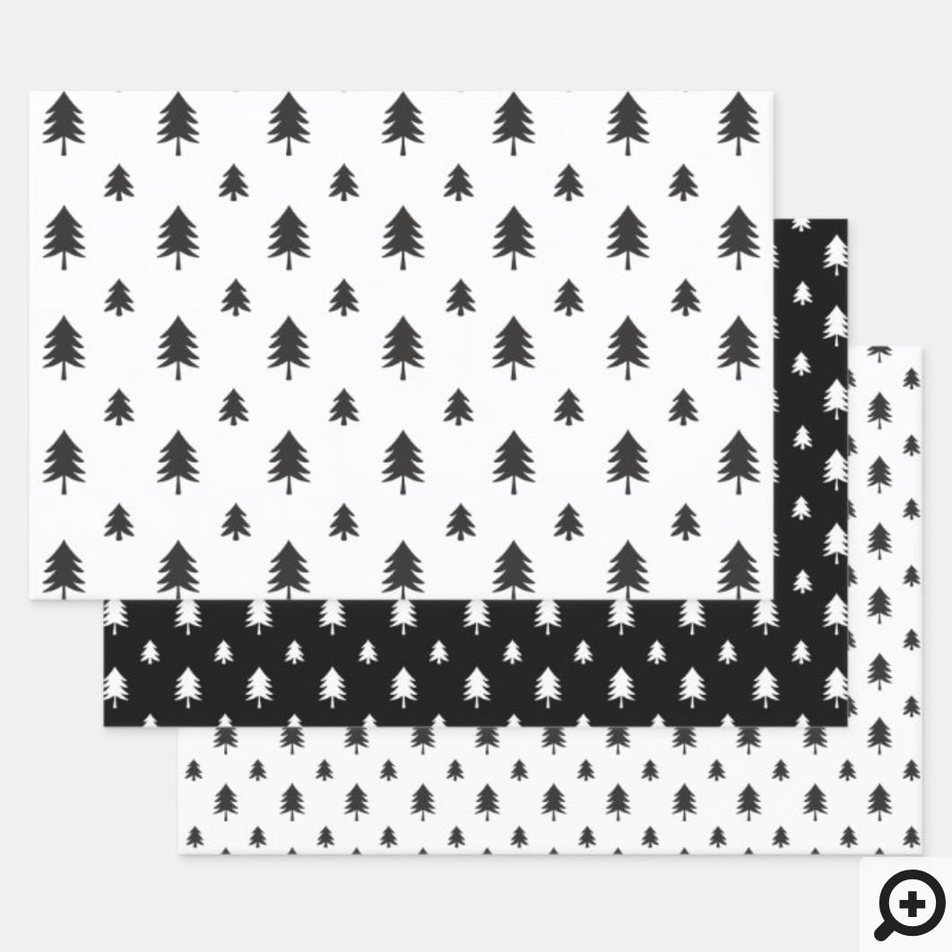 Black and White Wrapping Paper