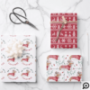 No Peeking Dachshund Dog Christmas Sweater Wrapping Paper Sheets