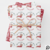 No Peeking Dachshund Dog Christmas Sweater Wrapping Paper Sheets