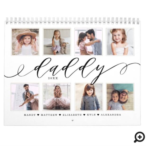 Gift for Daddy | Family Memories Photo Calendar