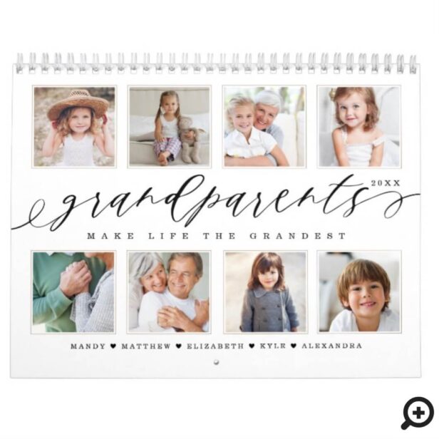 Grandparents Make Life Grand Grandchildren Photos Calendar