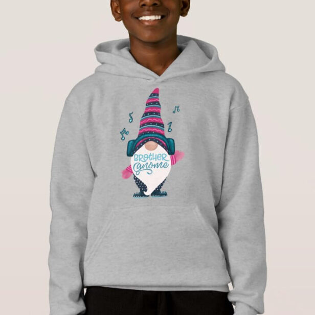 Brother Gnome Colorful Family Matching Christmas Hoodie