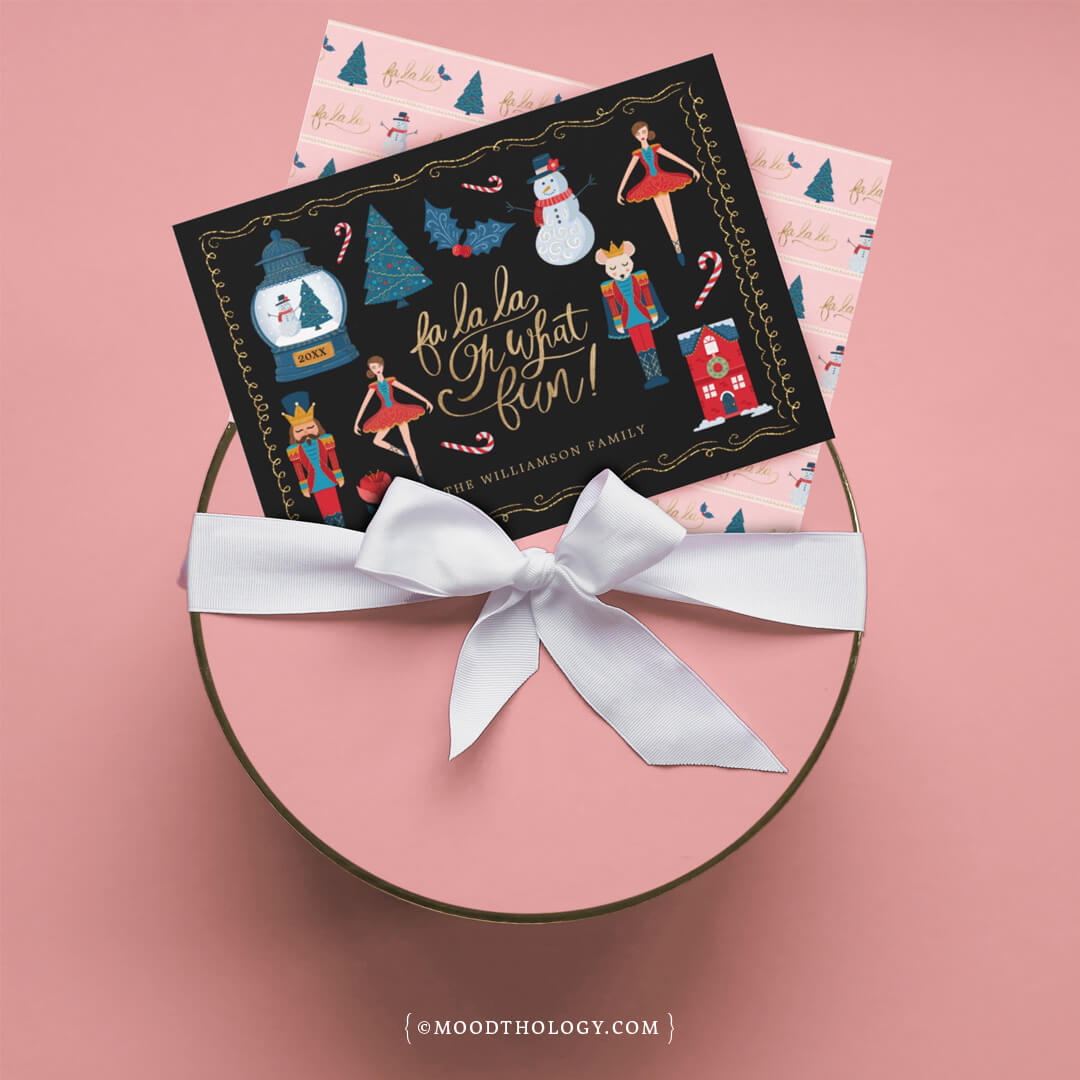 Nutcracker Christmas Collection By Moodthology Papery