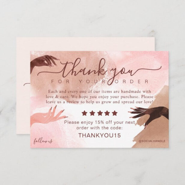 Thank you for your Order Nail Art Business Review
