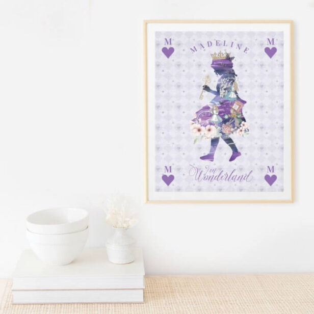 Magical Fairytale Storybook Alice In Wonderland Poster