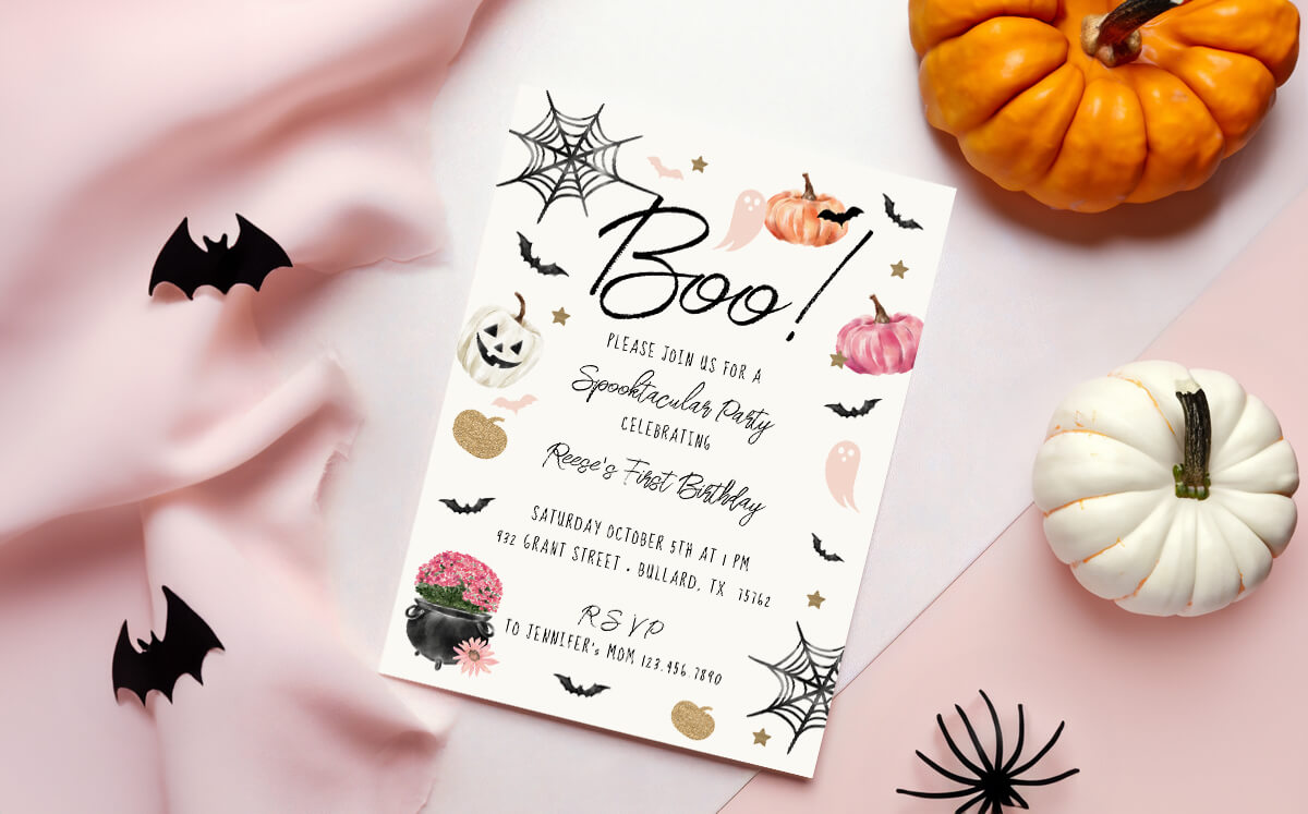 Spooky Fun Halloween Invitations