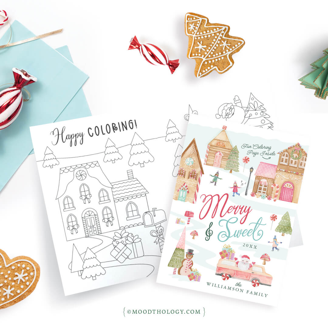 Merry & Sweet Gingerbread Candy Town Collection Moodthology Papery