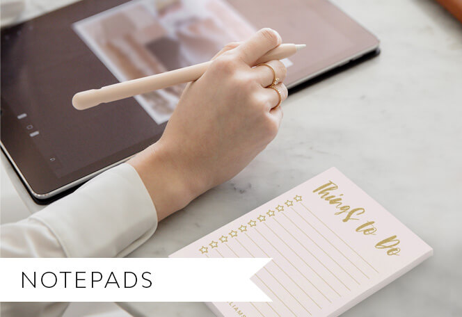 Shop Personalized Notepads Moodthology Papery