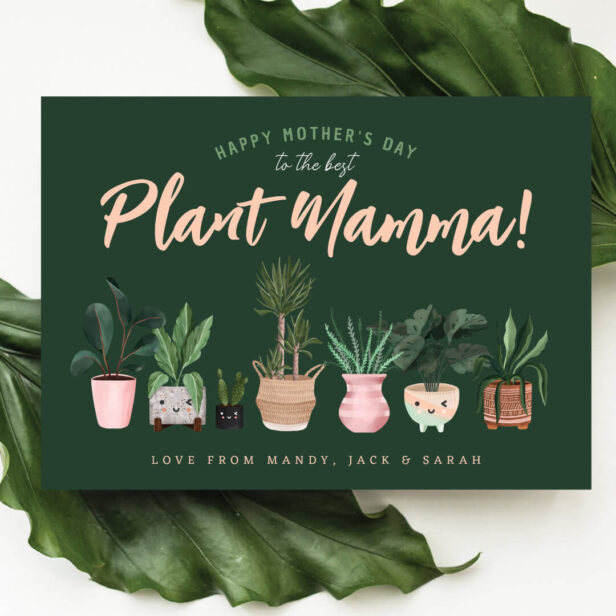 Fun Happy Mother's Day to the best Plant Mamma Card