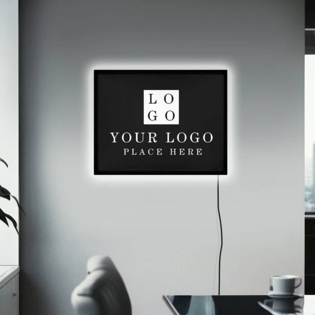 Place Your Logo Here Business Professional Company LED Sign