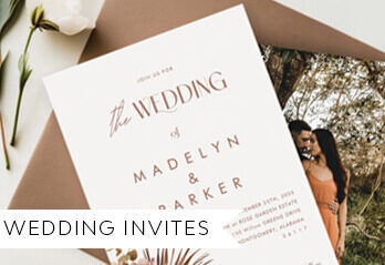 Gorgeous wedding invitations by Moodthology Papery