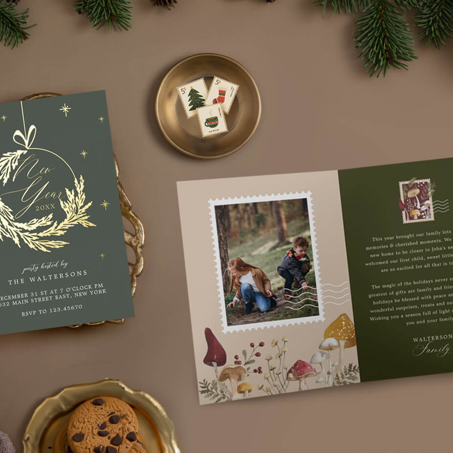 THE HOLIDAY SHOP spread the joy with custom cards, gifts & more Moodthology Papery