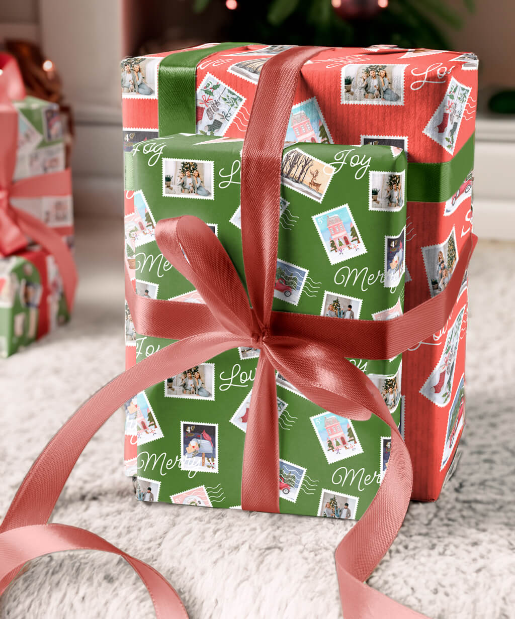 Moodthology Papery Christmas Shop Holiday Wrapping Paper