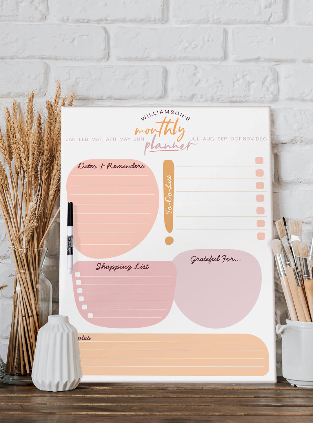 Must Have Personalized Dry Erase Board Design By Moodthology Papery