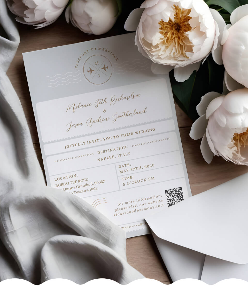 Wedding Invitations By Moodthology Papery