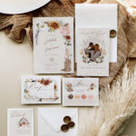 Boho Country Western Style Wedding Collection By Moodthology Papery