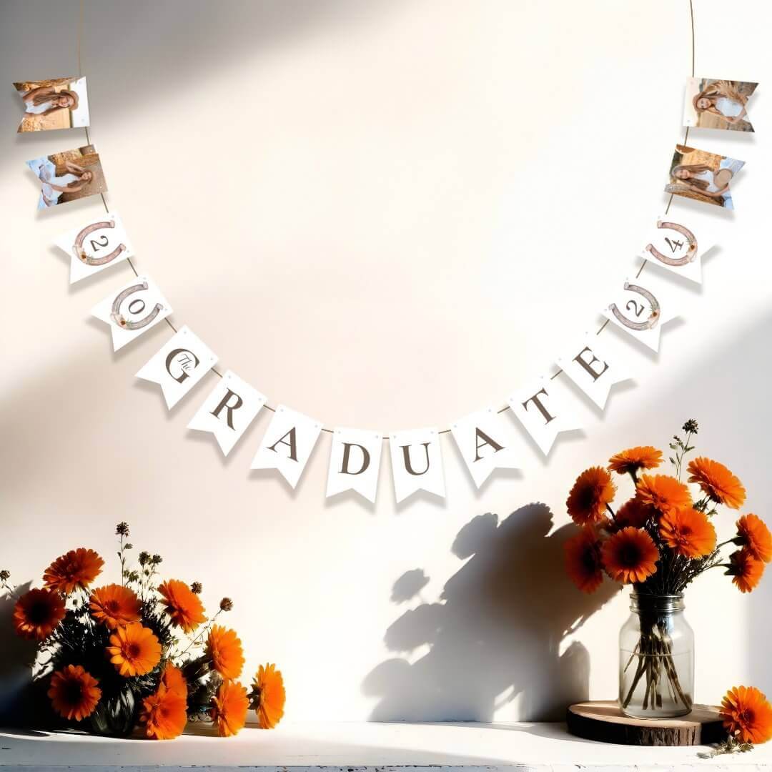 https://www.zazzle.com/cowgirl_country_western_photo_graduation_bunting_flags-256714776155213338
