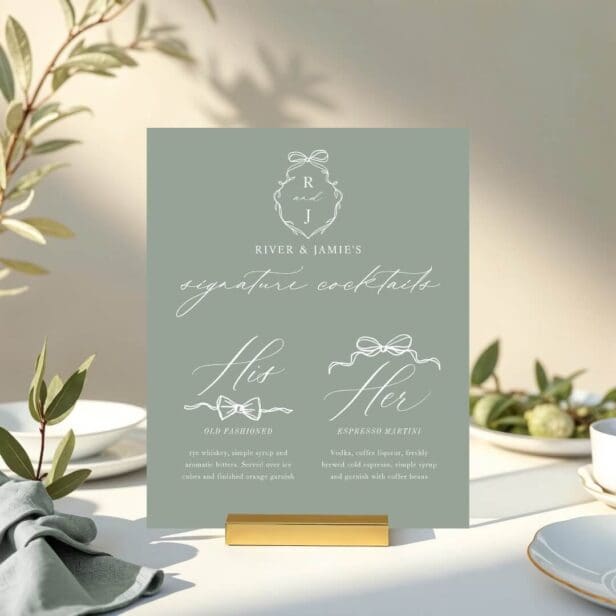 https://www.zazzle.com/chic_bows_bowtie_his_her_signature_drink_wedding_acrylic_sign-256977552469057664