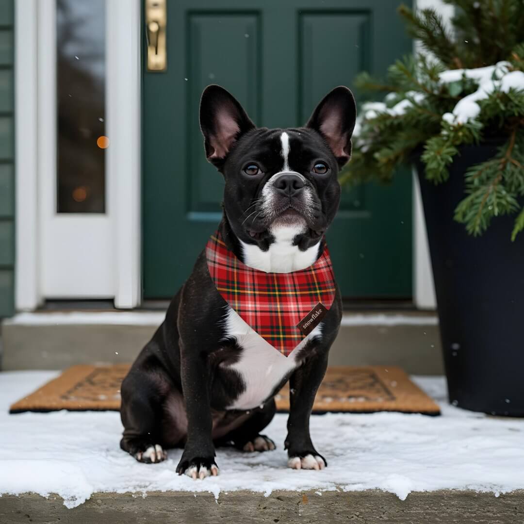 I Do Will You Heart Paw Merry Me Proposal Monogram Pet Bandana Collar
