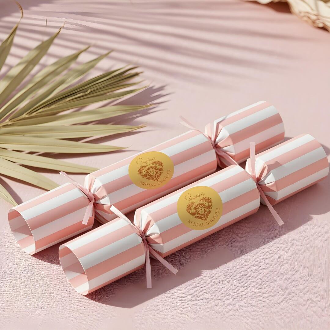 Retro Tropical Palm Tree Pickleball Bridal Shower Classic Round Yellow Sticker