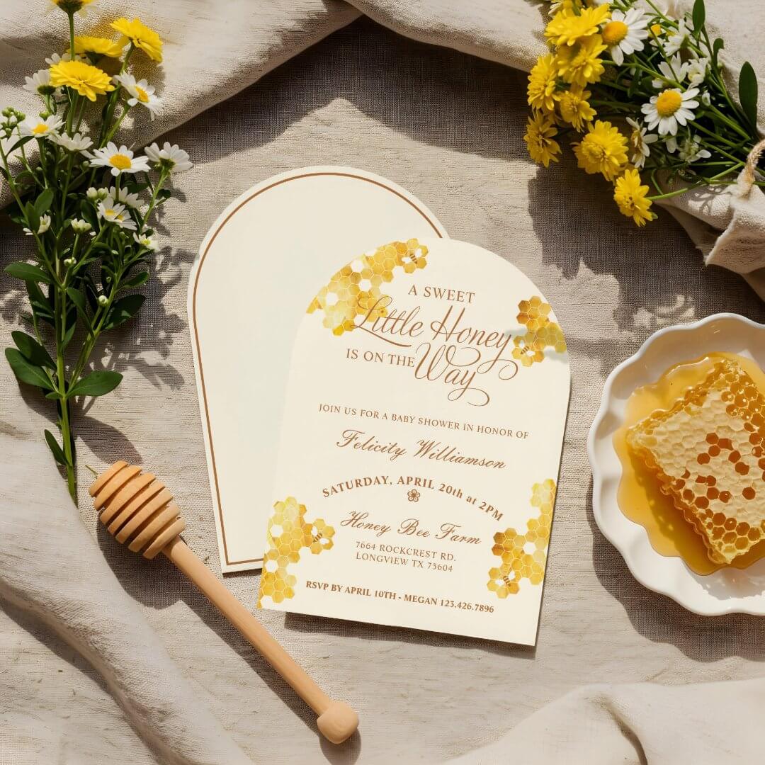 bee,bees,bee themed,honey bee,honey bee baby shower,bee baby shower,elegant,monogram,honeycomb,a sweet little honey